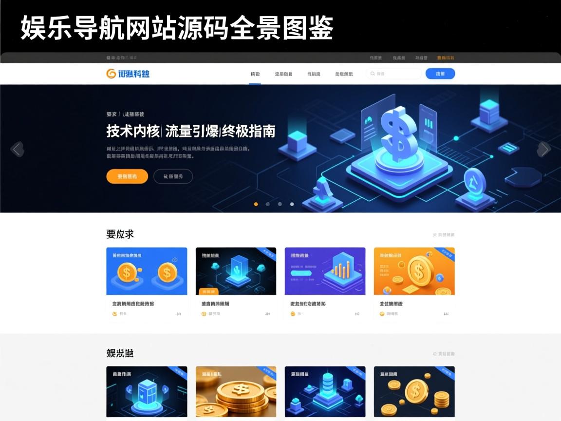 娱乐导航网站源码全景图鉴，从技术内核到流量引爆的终极指南