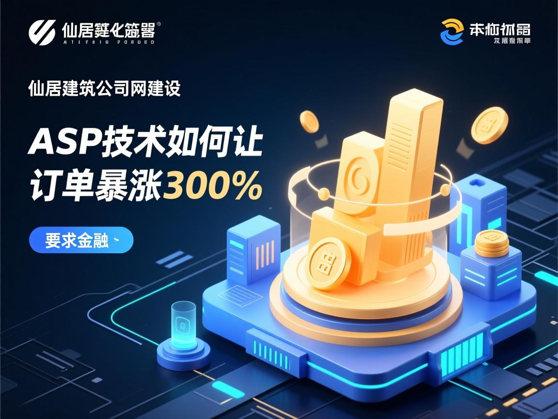 仙居建筑公司网站建设,ASP技术如何让订单暴涨300%