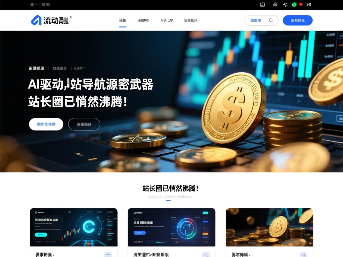 AI驱动的网站导航源码程序，流量暴增背后的秘密武器，站长圈已悄然沸腾！