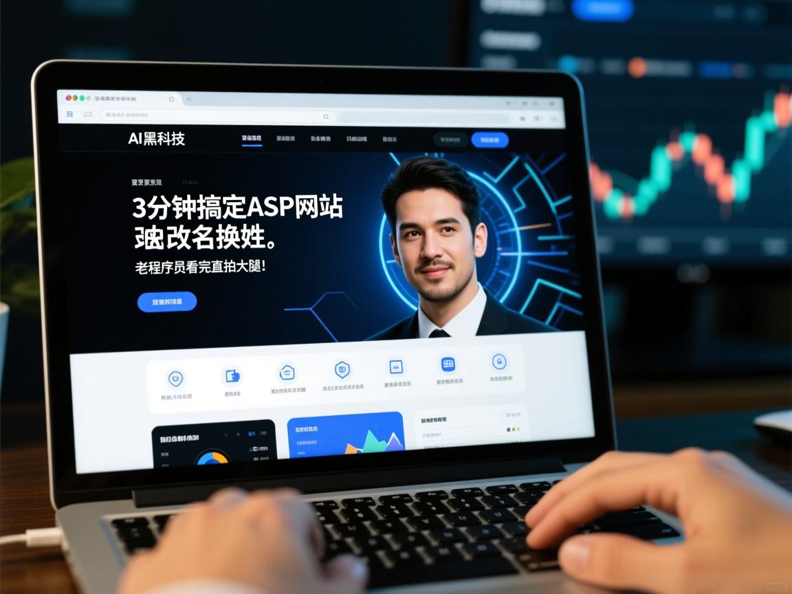 AI黑科技!3分钟搞定ASP网站改名换姓,老程序员看完直拍大腿!