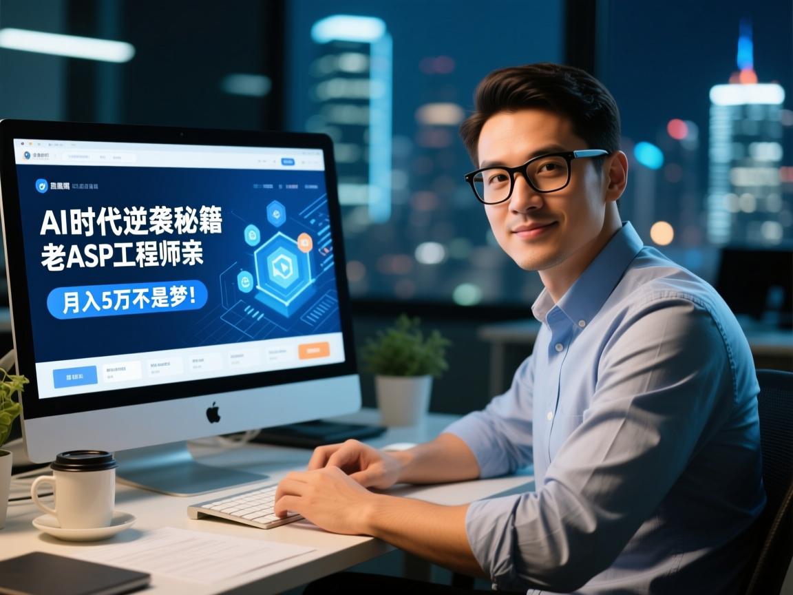 AI时代逆袭秘籍，老ASP工程师亲授动态网站搭建全流程，月入5万不是梦！