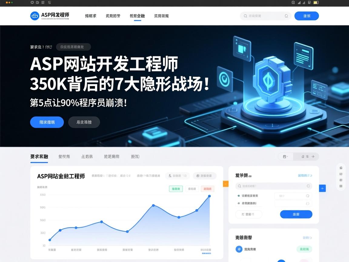 ASP网站开发工程师，月薪30K背后的7大隐形战场，第5点让90%程序员崩溃！