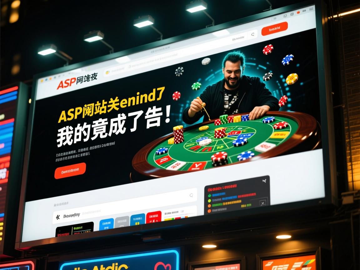 ASP网站关键词惊魂夜，我的网站竟成了赌博广告牌！