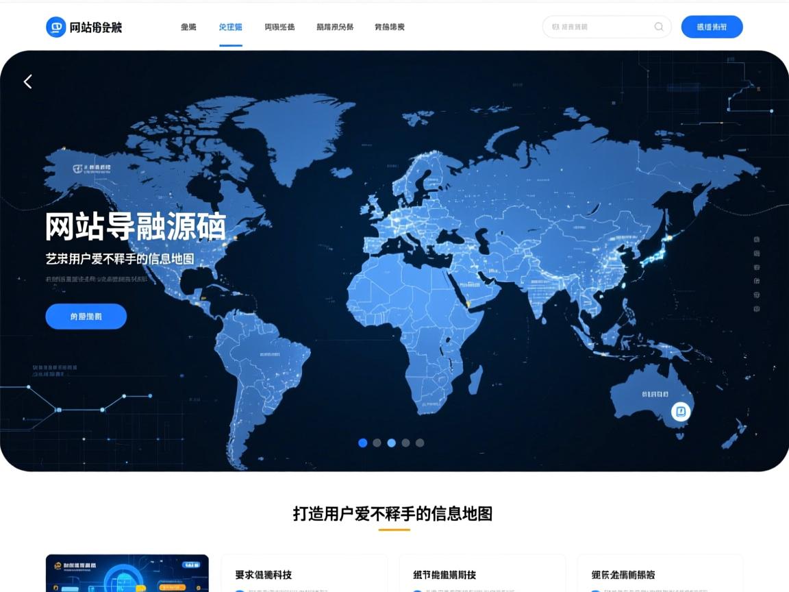 网站导航源码与分类艺术，打造用户爱不释手的信息地图