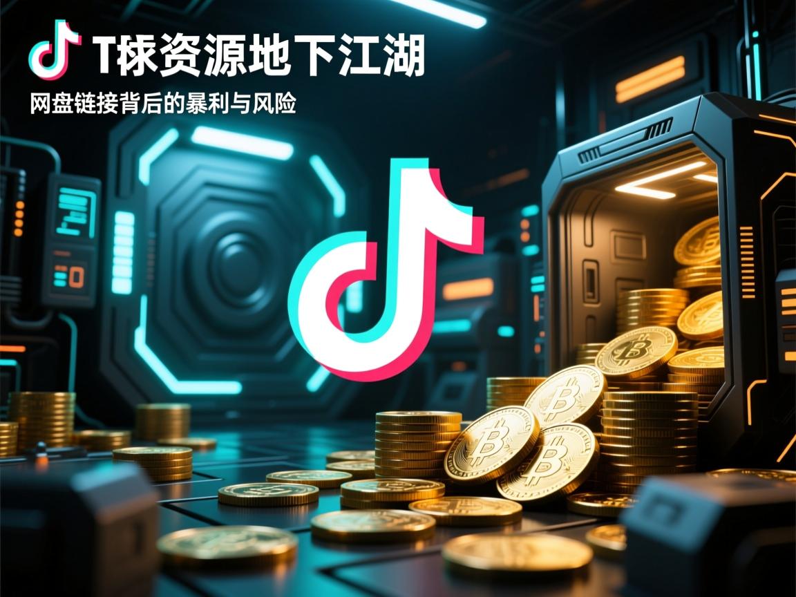 TikTok资源地下江湖，网盘链接背后的暴利与风险