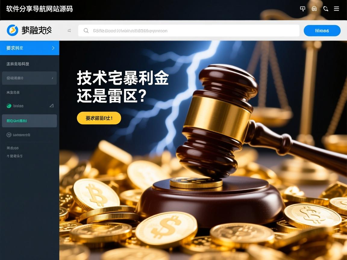 软件分享导航网站源码，技术宅的暴利金矿还是法律雷区？
