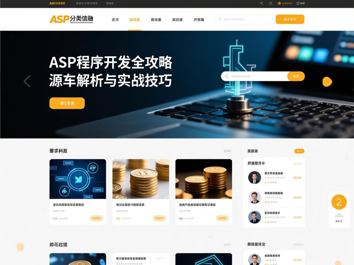 ASP分类信息网站程序开发全攻略,源码解析与实战技巧