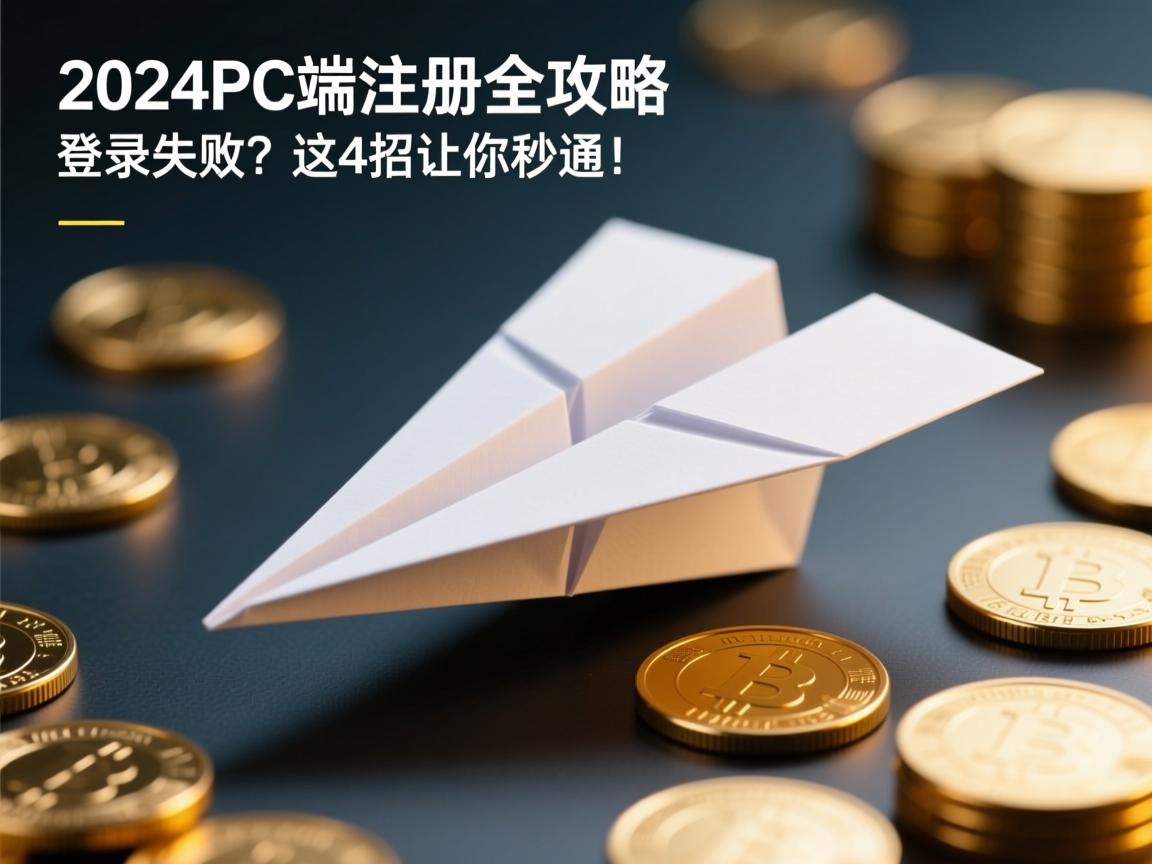 2024纸飞机PC端注册全攻略,登录失败?这4招让你秒通!