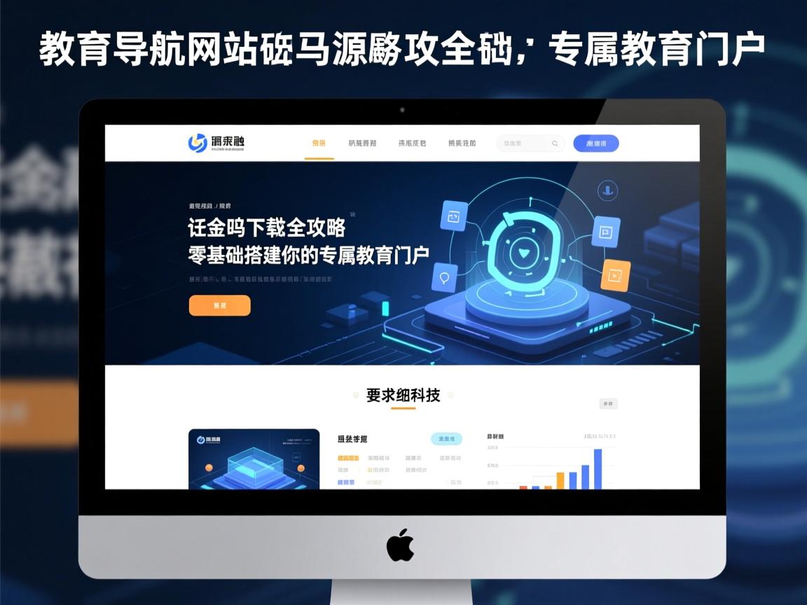 教育导航网站源码下载全攻略，零基础搭建你的专属教育门户