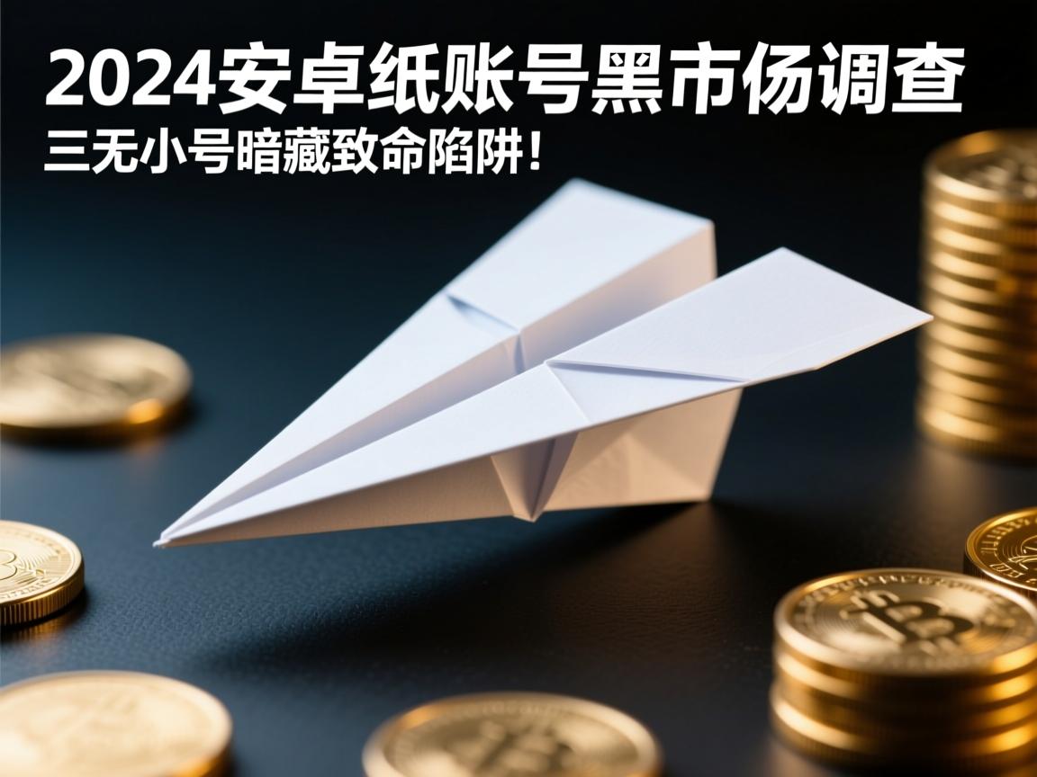 2024安卓纸飞机账号黑市调查,三无小号暗藏致命陷阱!