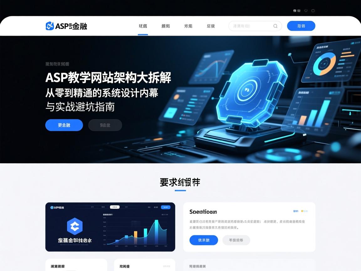 ASP教学网站架构大拆解,从零到精通的系统设计内幕与实战避坑指南