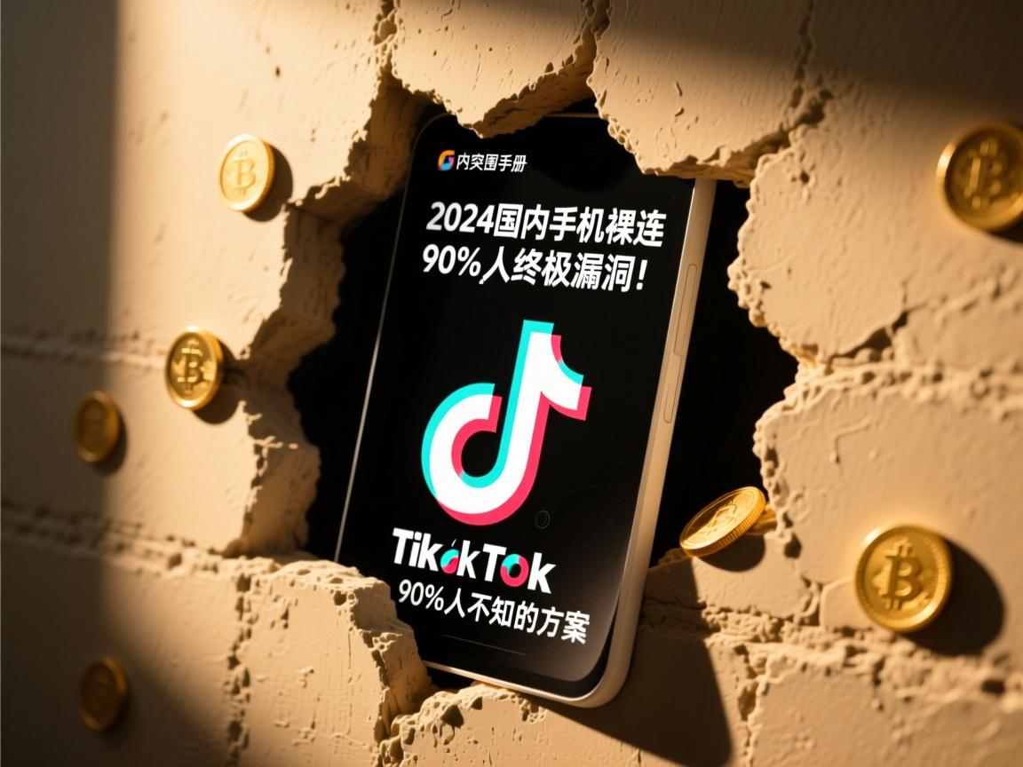 墙内突围手册,2024国内手机裸连TikTok/Gmail终极方案,90%人不知的漏洞!