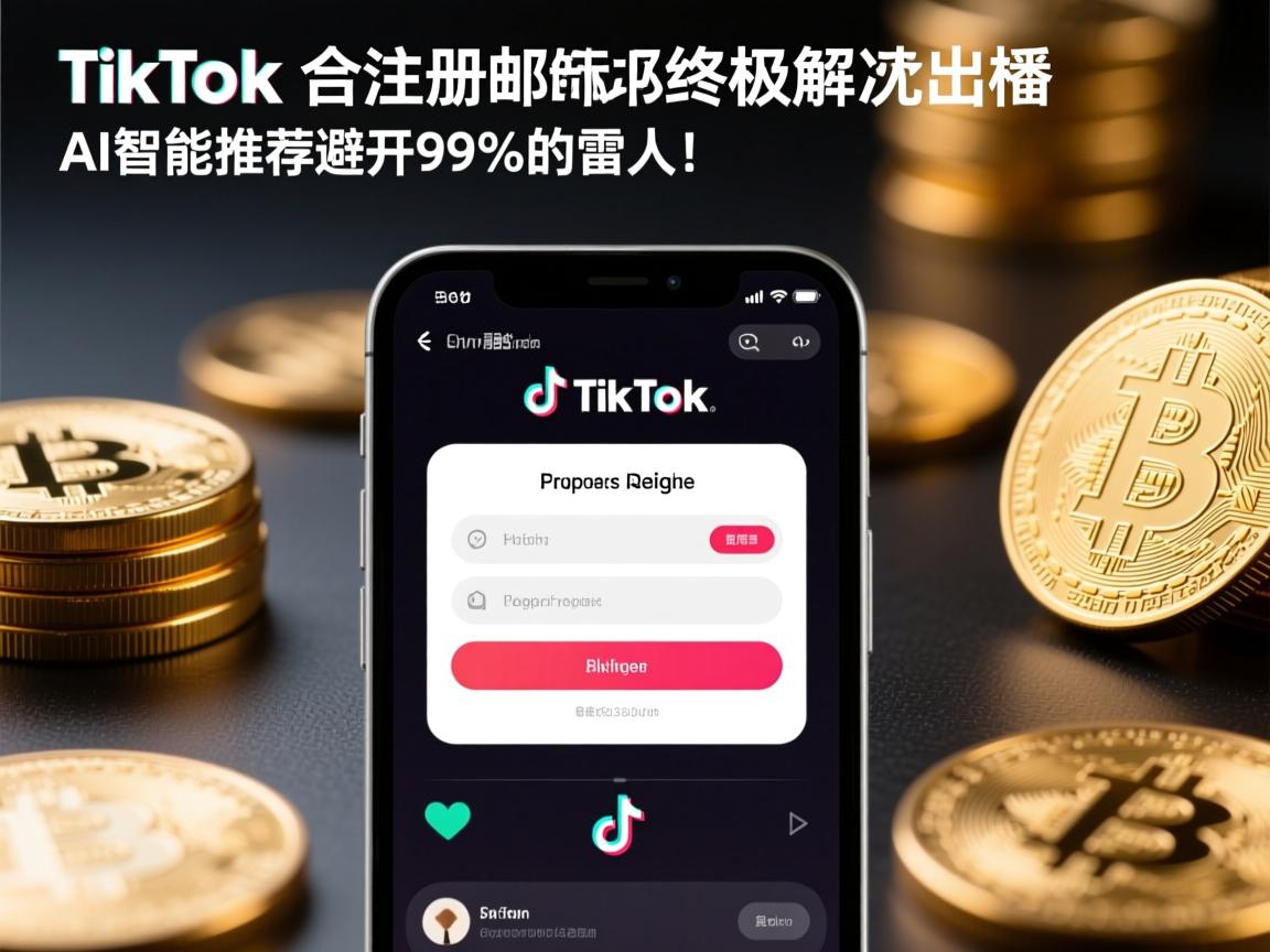 TikTok注册邮箱终极解决方案，AI智能推荐，避开99%的雷区！