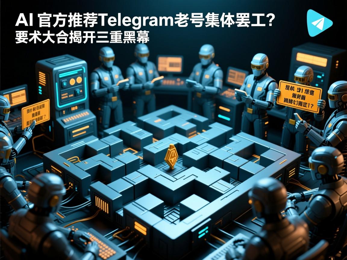 AI解谜,官方推荐Telegram老号集体罢工?技术大牛揭开三重黑幕