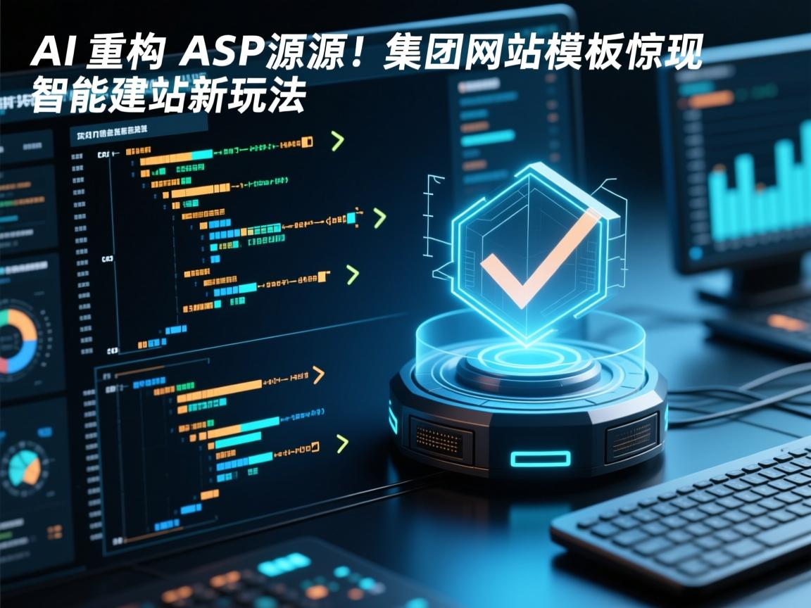 AI重构ASP源码！集团网站模板惊现智能建站新玩法