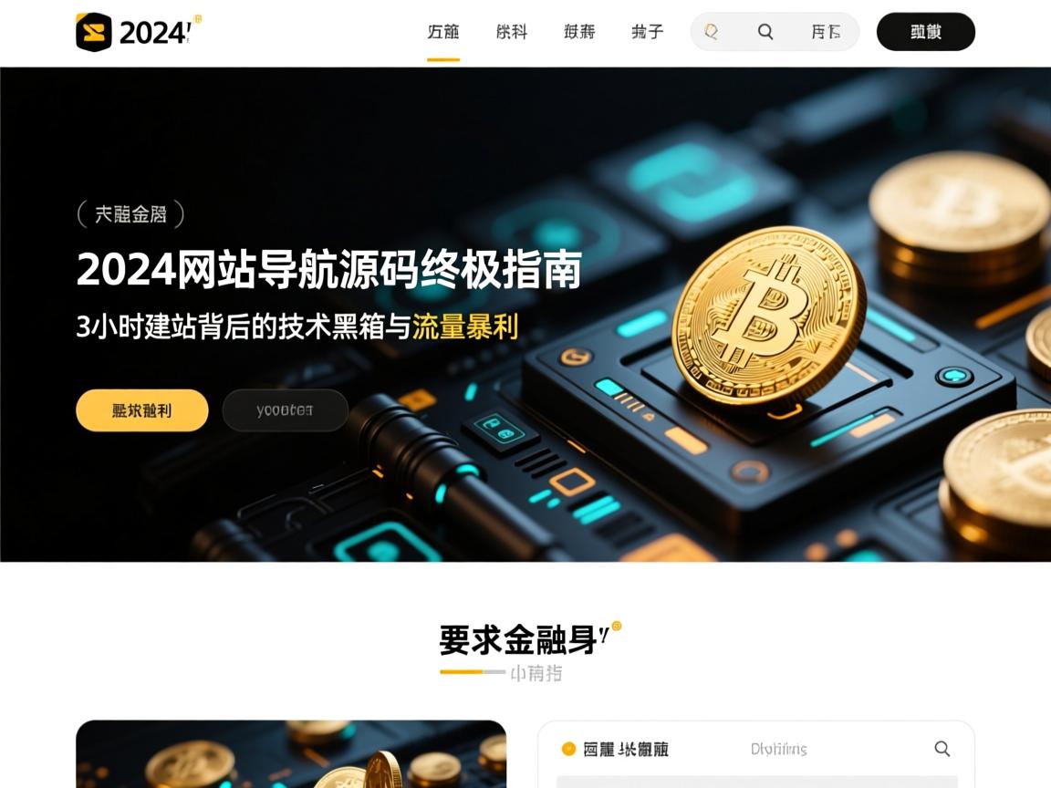 2024网站导航源码终极指南，3小时建站背后的技术黑箱与流量暴利