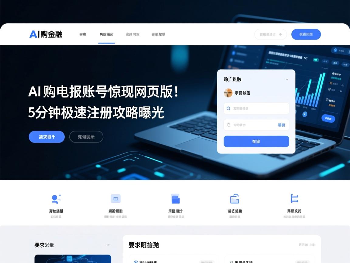 AI代购电报账号惊现网页版!5分钟极速注册攻略曝光