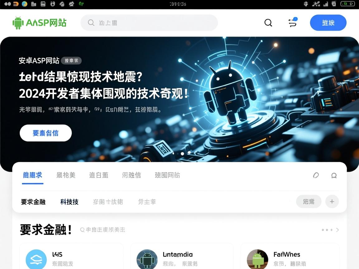 安卓ASP网站搜索结果惊现技术地震?2024开发者集体围观的技术奇观!