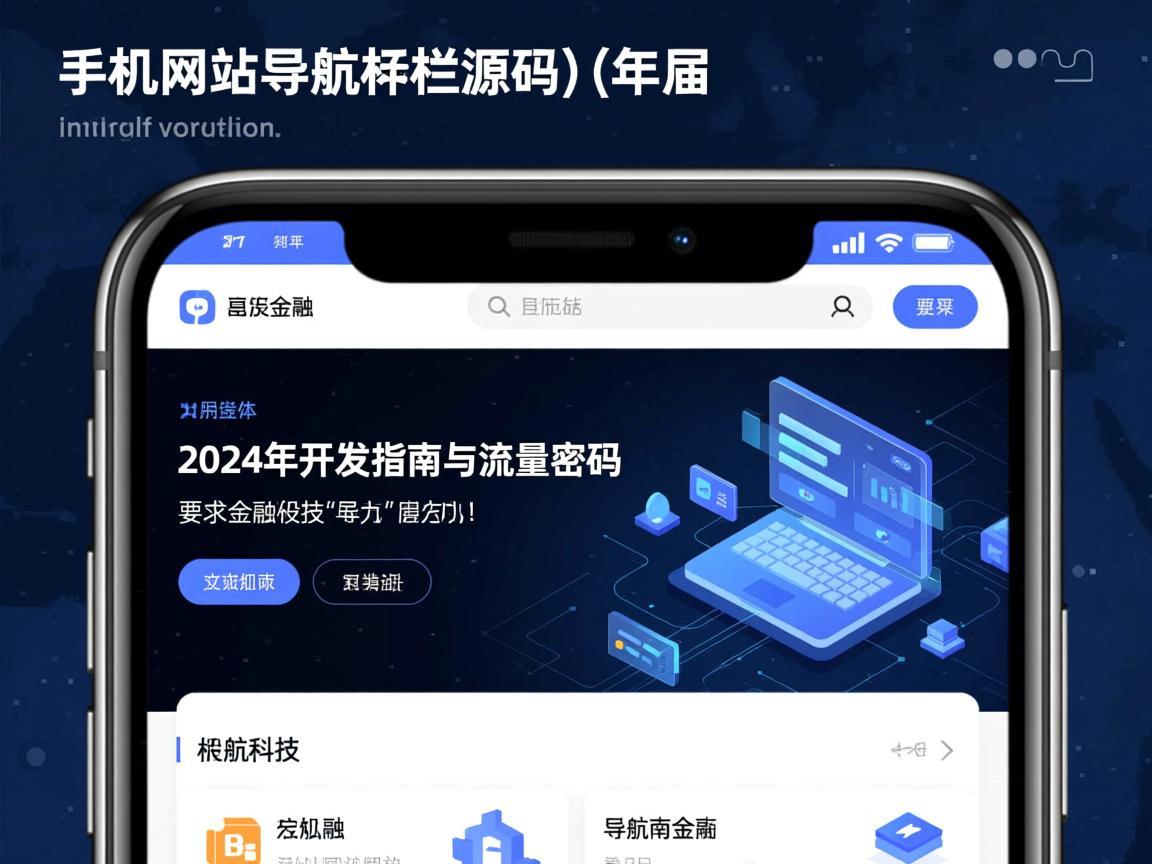 手机网站导航栏源码,2024年开发指南与流量密码