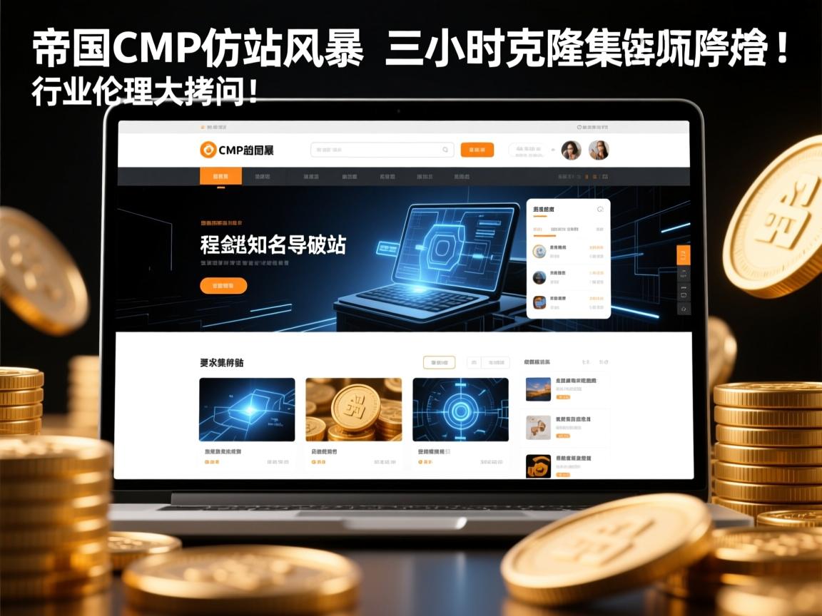 帝国CMS仿站风暴,三小时克隆知名导航站,程序员集体破防!行业伦理大拷问!