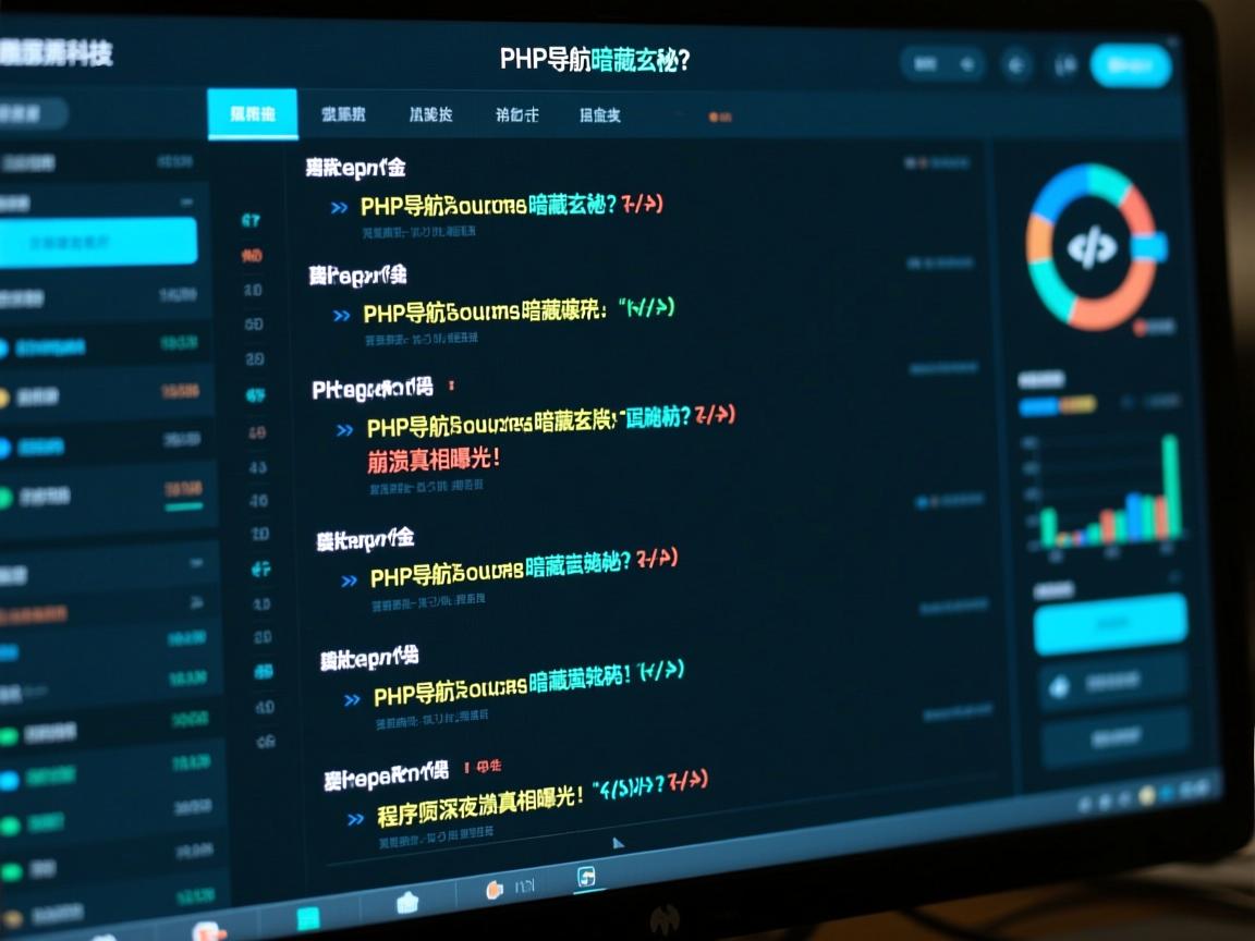 PHP导航源码暗藏玄机？程序员深夜崩溃真相曝光！