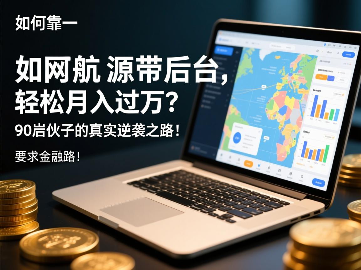如何靠一套导航网站源码带后台，轻松月入过万？90后小伙的真实逆袭之路！