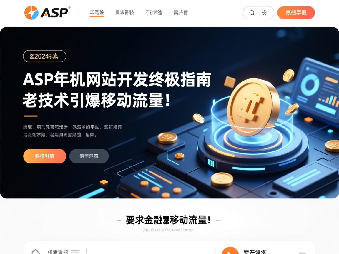 2024年ASP手机网站开发终极指南,老技术引爆移动流量!