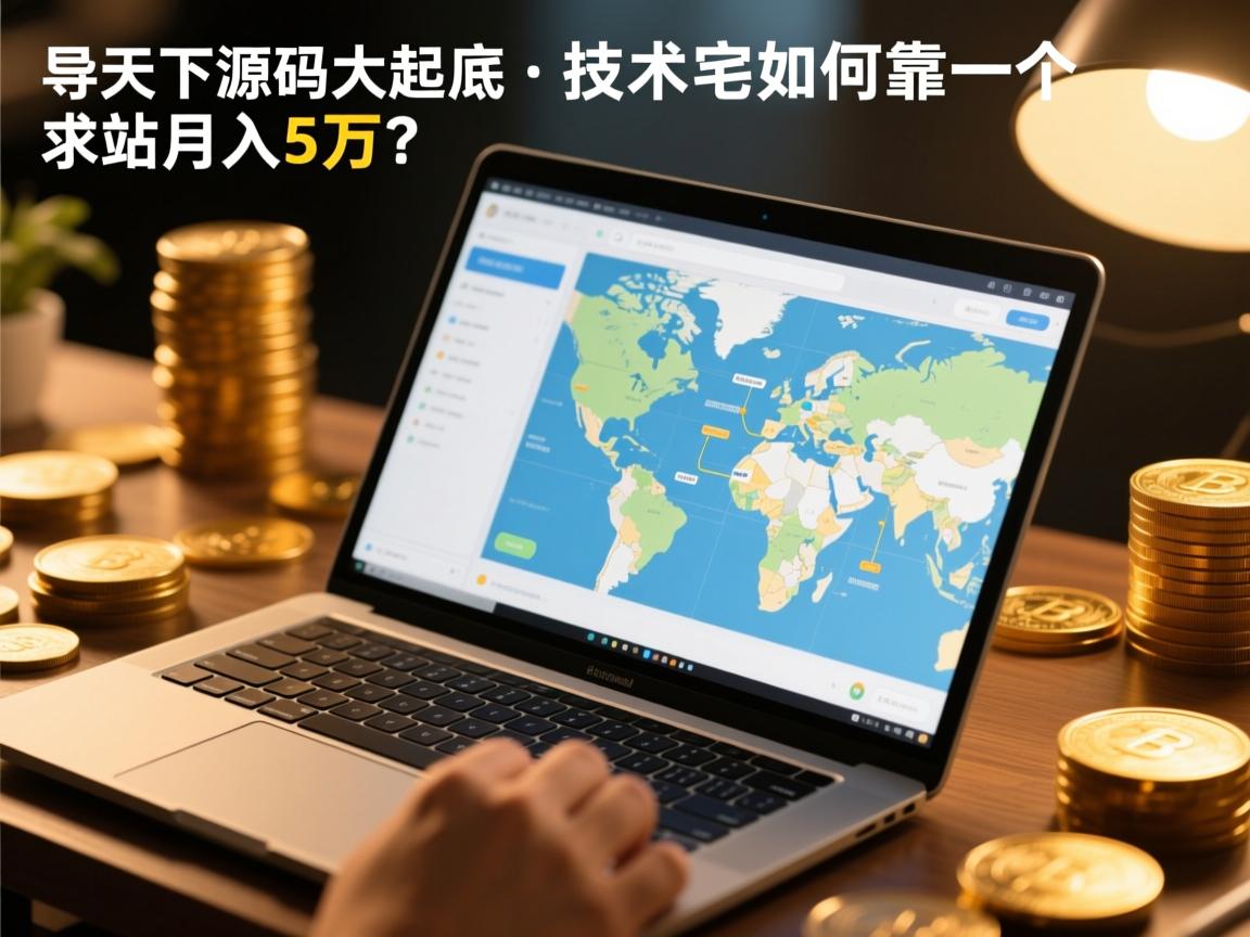 导航天下源码大起底，技术宅如何靠一个导航站月入5万？