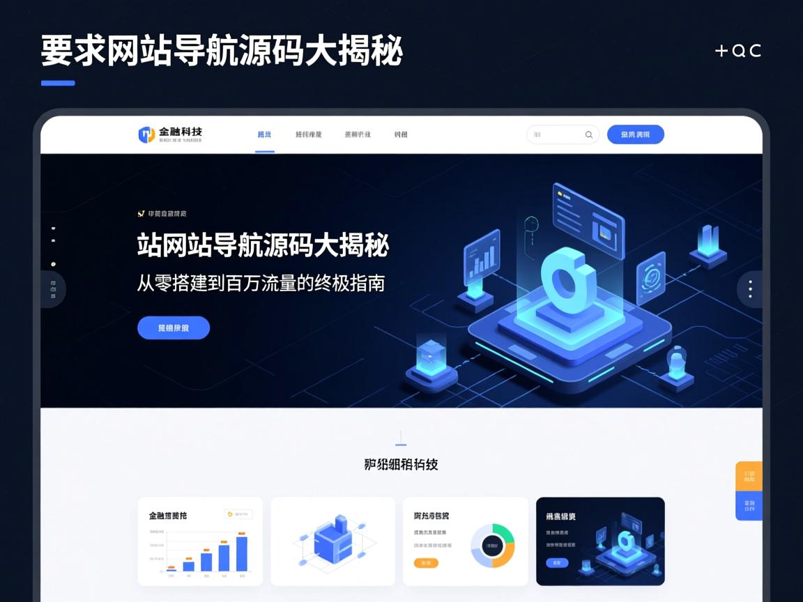 🔍整站网站导航源码大揭秘,从零搭建到百万流量的终极指南