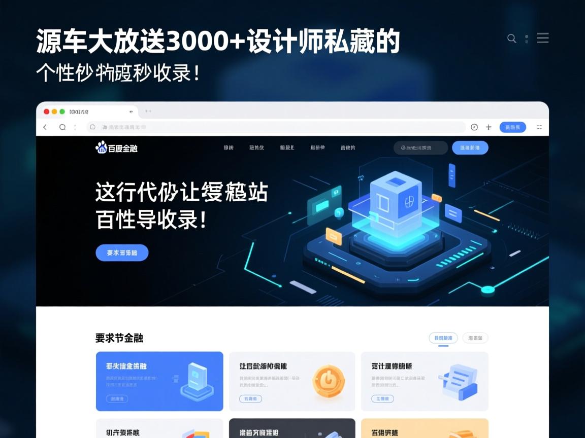 源码大放送3000+设计师私藏的个性导航站,这行代码让百度秒收录!