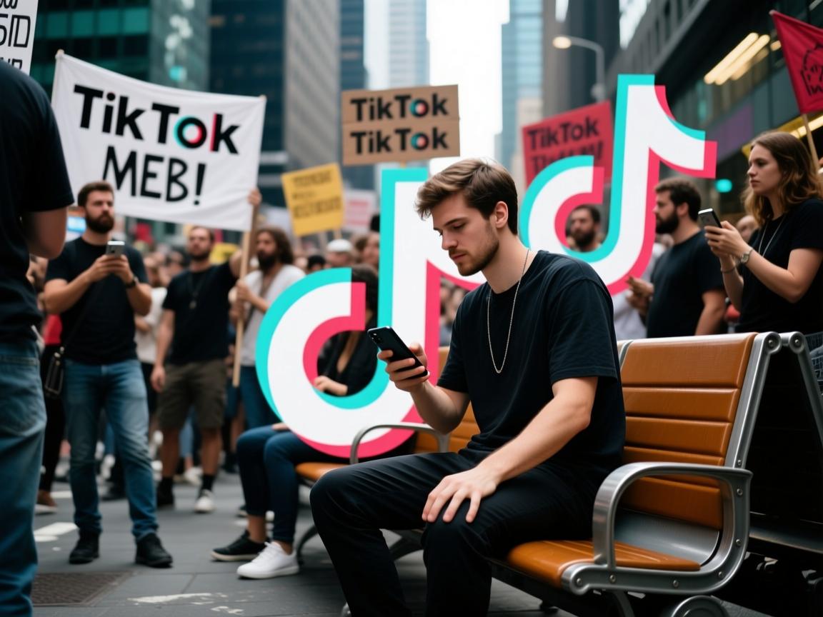 TikTok罢工真相,当全球潮流哑火,你的手机为何独坐冷板凳?