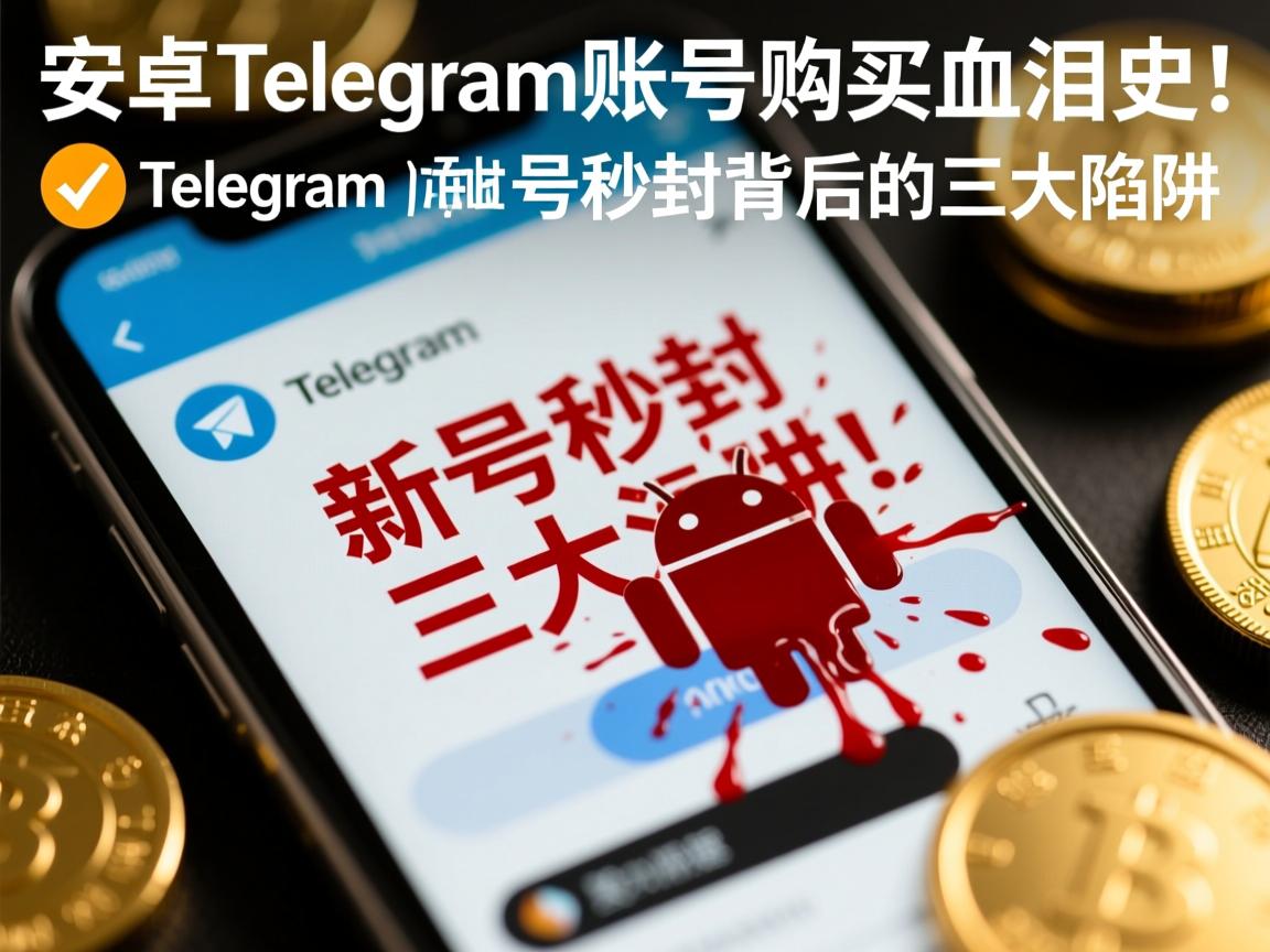 安卓Telegram账号购买血泪史！新号秒封背后的三大陷阱