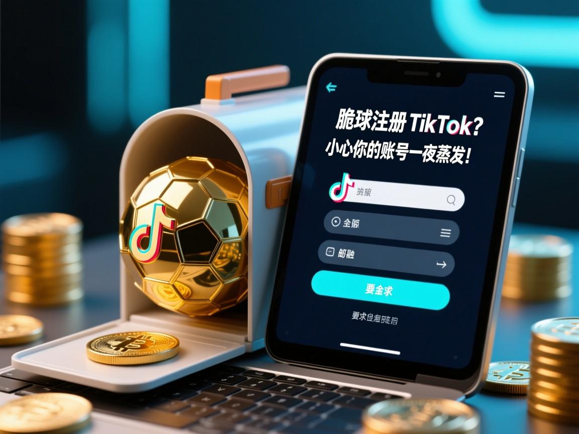 脆球邮箱注册TikTok？小心你的账号一夜蒸发！