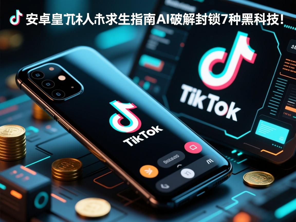 安卓机皇TikTok求生指南，AI破解封锁的7种黑科技！