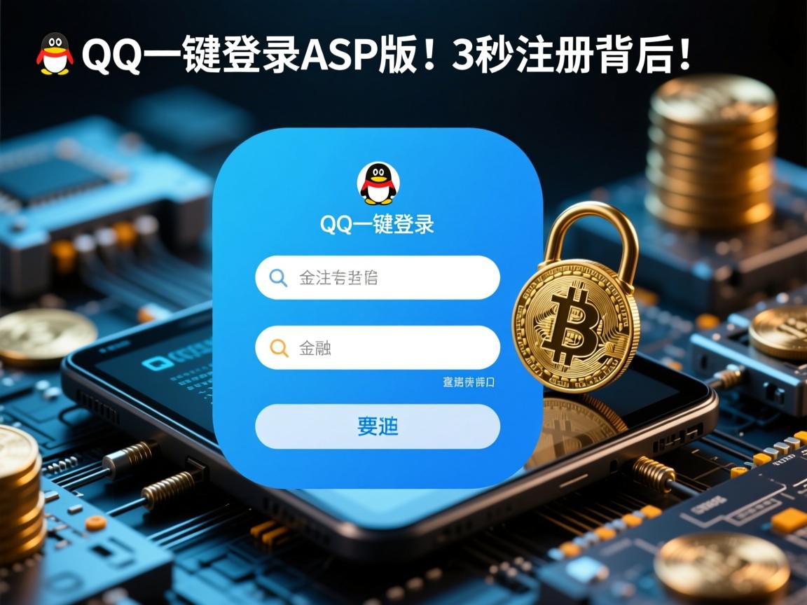 QQ一键登录ASP版,3秒注册背后的技术博弈与安全隐忧!