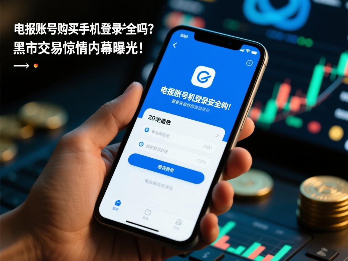 电报账号购买手机登录安全吗？黑市交易惊天内幕曝光！
