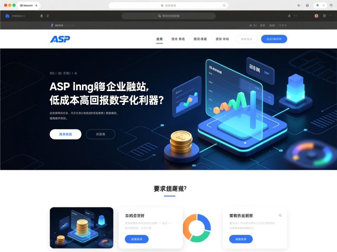 ASP简单企业网站，低成本高回报的数字化利器？