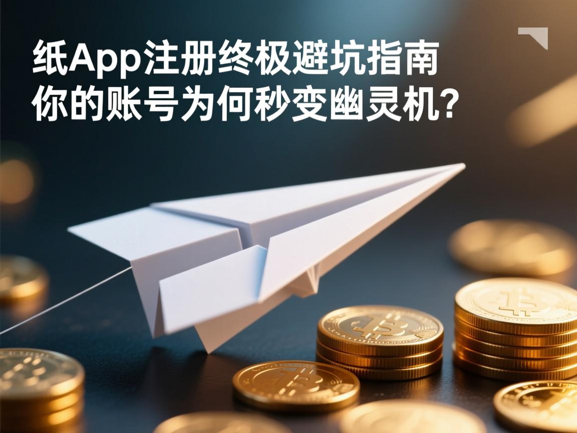 纸飞机App注册终极避坑指南,你的账号为何秒变幽灵机?
