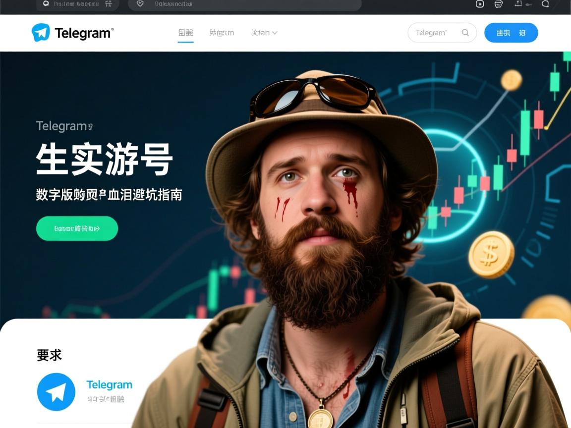 Telegram账号购买与网页版解封,数字游民的血泪避坑指南