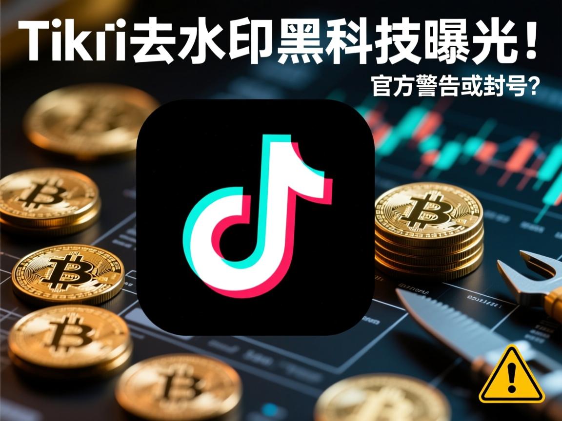 TikTok去水印黑科技曝光！百万博主私藏工具遭泄露，官方警告或封号？