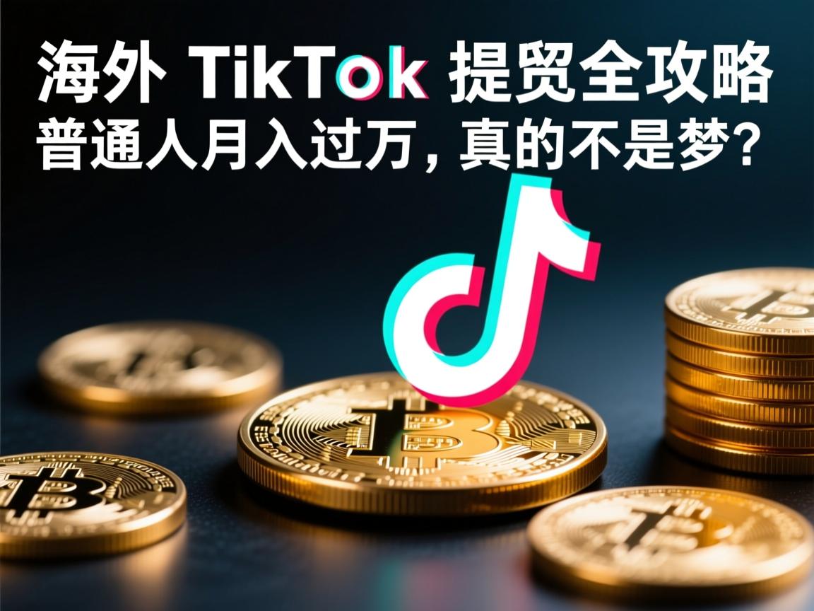 海外TikTok提现全攻略，普通人月入过万，真的不是梦？