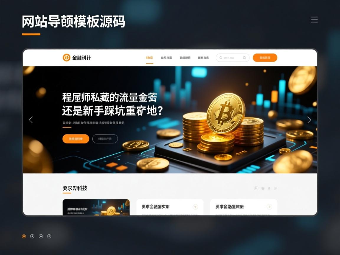 网站导航模板源码,程序员私藏的流量金矿还是新手踩坑重灾区?