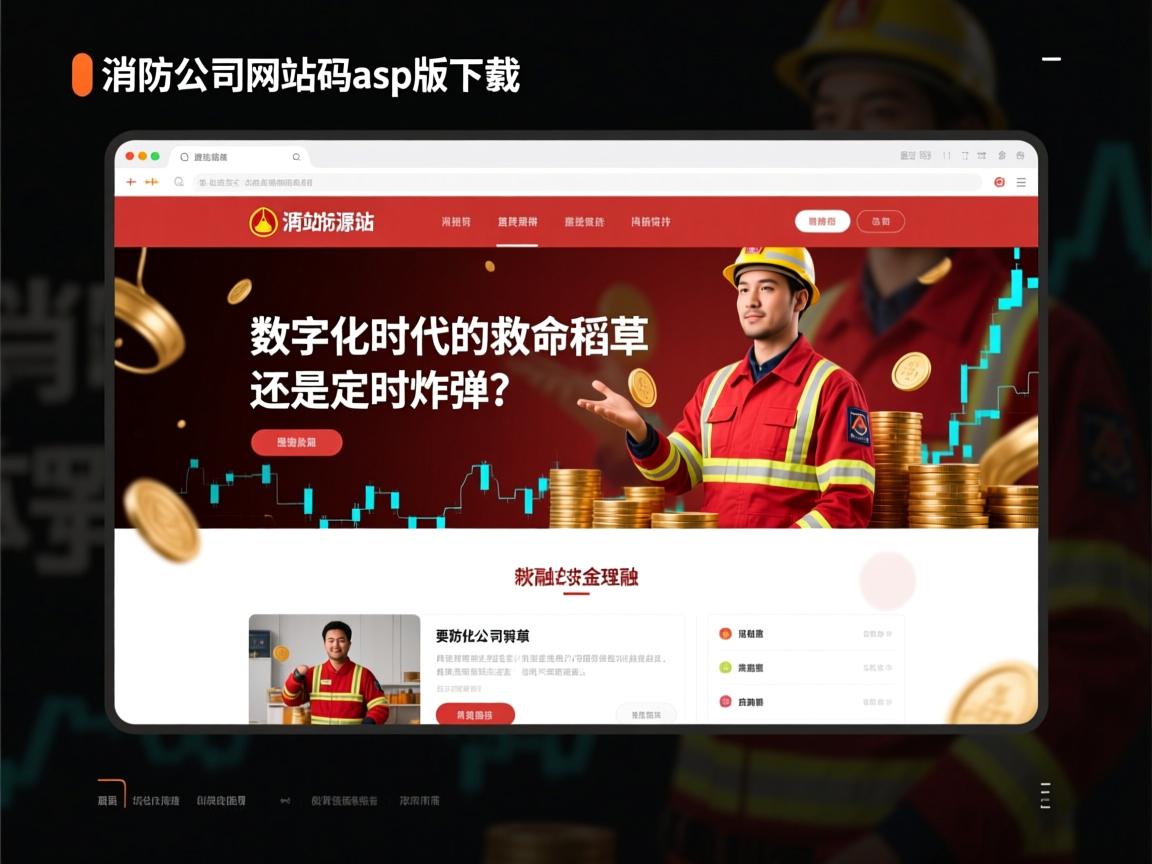 消防公司网站源码asp版下载,消防公司管理软件,数字化时代的救命稻草还是定时炸弹?