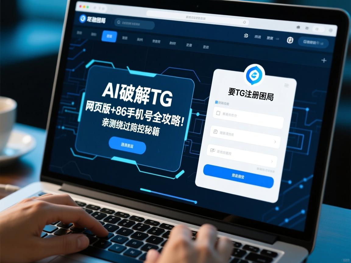 AI破解TG注册困局！网页版+86手机号全攻略，亲测绕过风控秘籍