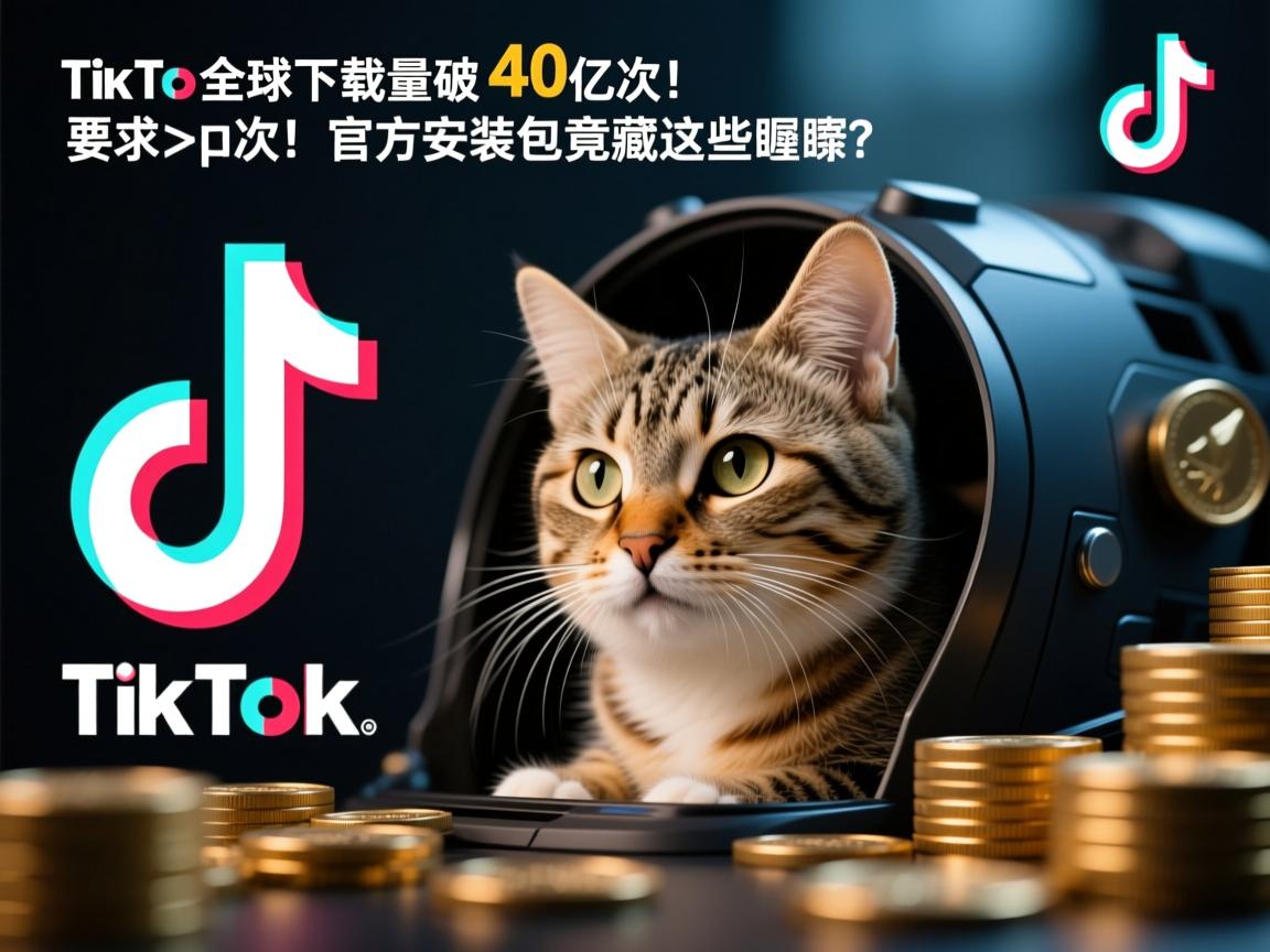 TikTok全球下载量破40亿次!官方安装包竟藏这些猫腻?