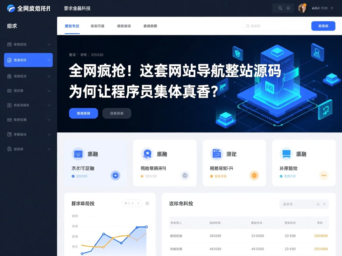 全网疯抢！这套网址导航整站源码，为何让程序员集体真香？