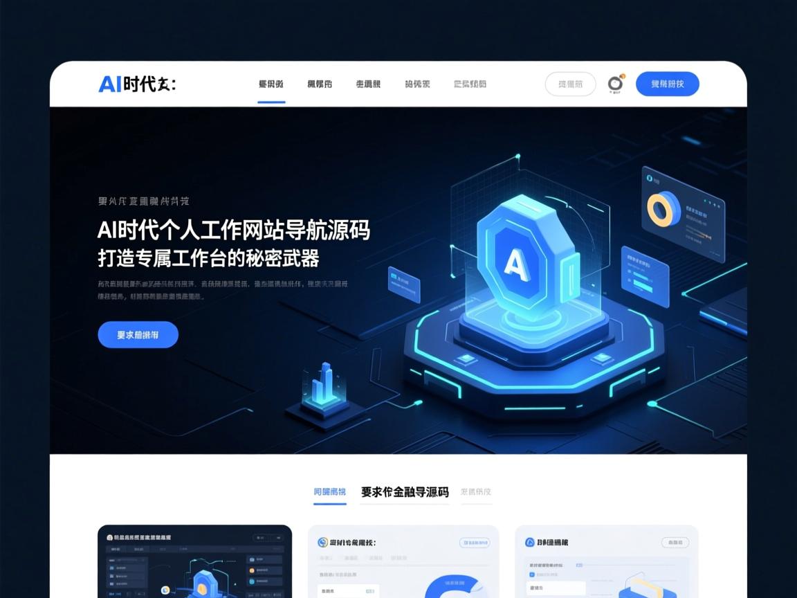 AI时代个人工作网站导航源码，打造专属工作台的秘密武器