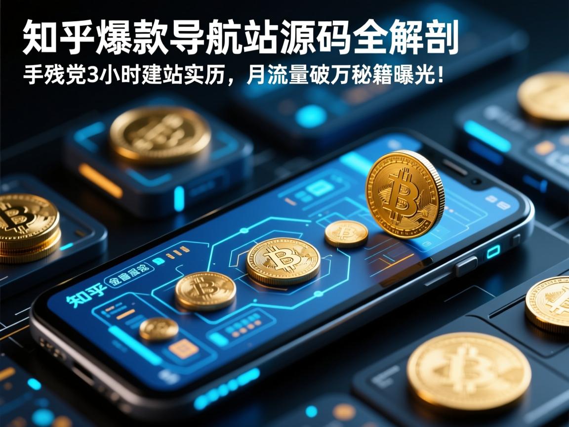 知乎爆款导航站源码全解剖，手残党3小时建站实录，月流量破万秘籍曝光！