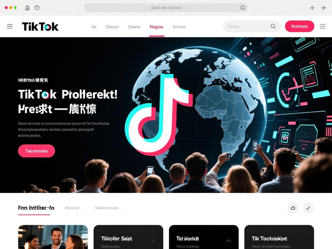TikTok网页版神秘消失!全球用户集体懵圈,背后真相令人震惊