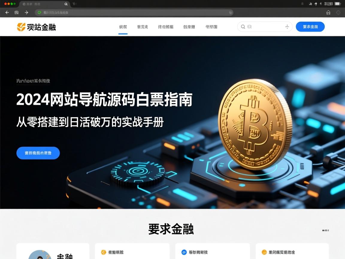 2024网站导航源码白嫖指南，从零搭建到日活破万的实战手册